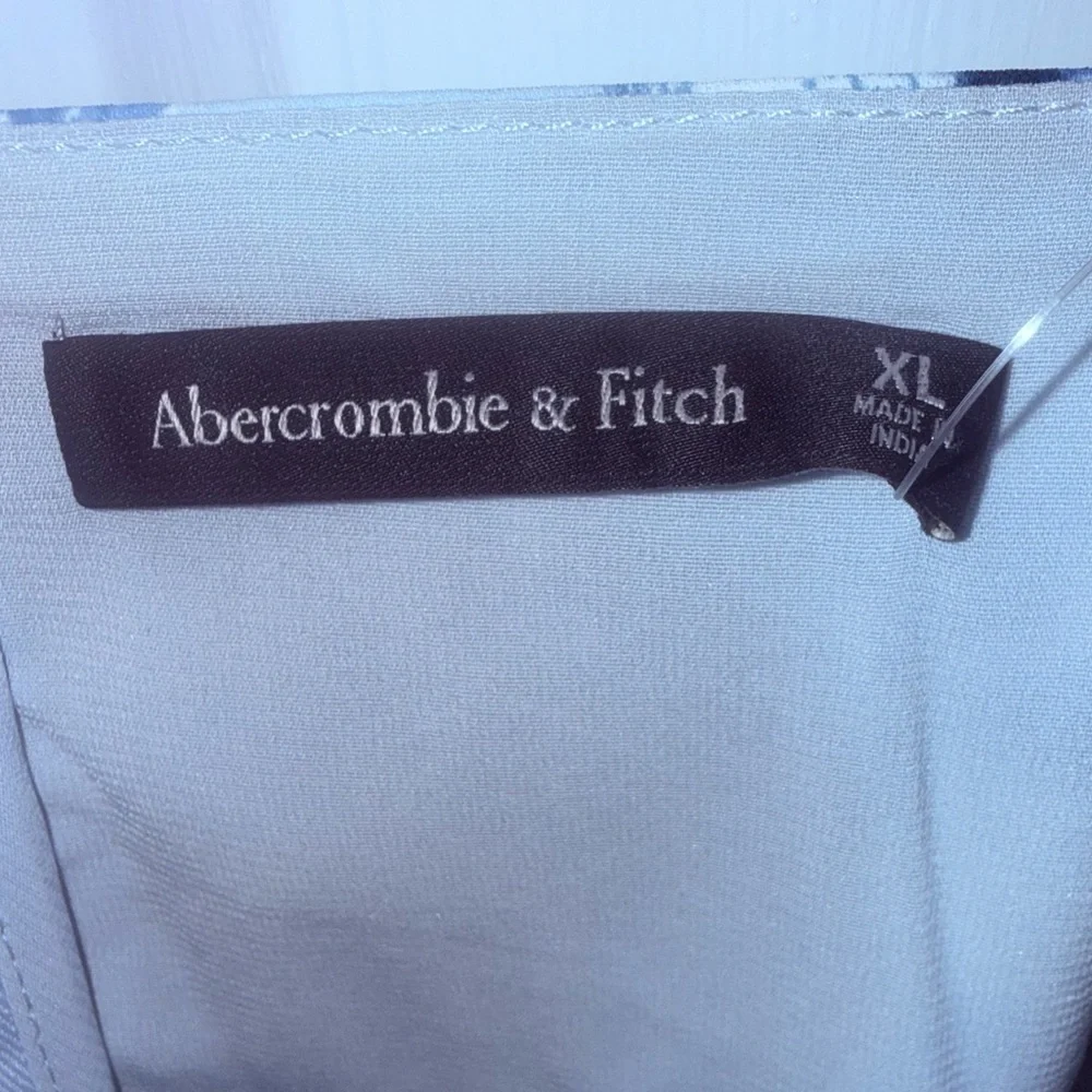 Abercrombie & Fitch Floral Drama Ruffle Tiered Maxi Dress SZ XL NWT - Picture 5 of 7